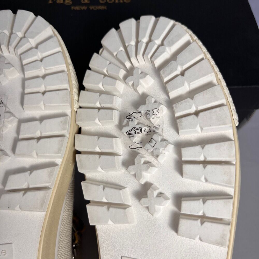 RAG & BONE RB Army Hiker Low In Ecru Size: EU-38.5/US 8.5 (Runs a little small) - Picture 16 of 16